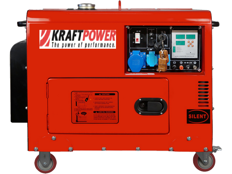 Groupe électrogène Diesel 12 kVA Monophasé — Supersilencieux AVR 230V