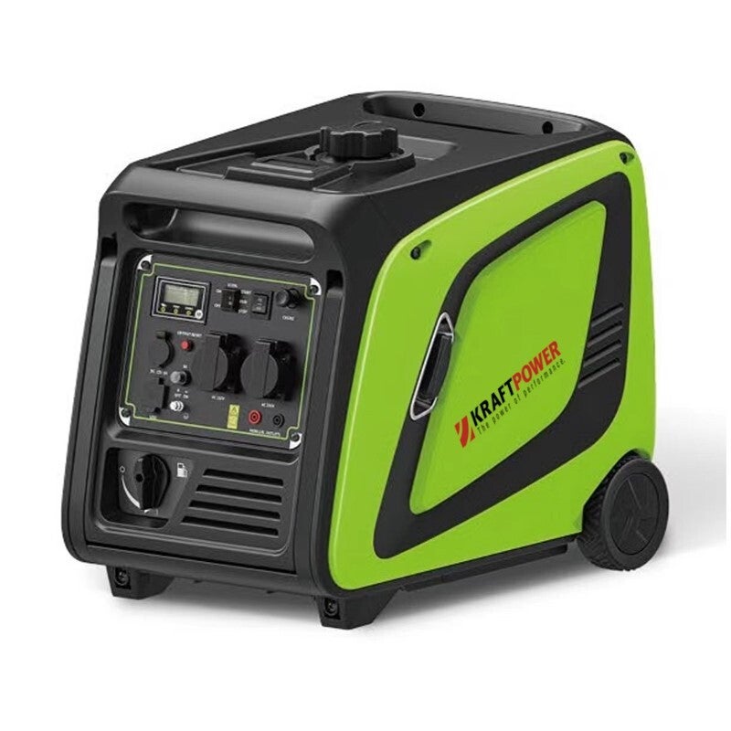 Groupe Électrogène Inverter KRAFTPOWER 4900W – Portable, Silencieux et Idéal pour Tous Vos Besoins Énergétiques