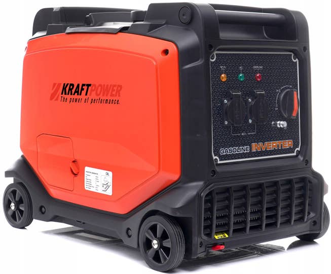 Groupe Électrogène Inverter KRAFTPOWER 4300W — Silencieux, Portable, Food Truck