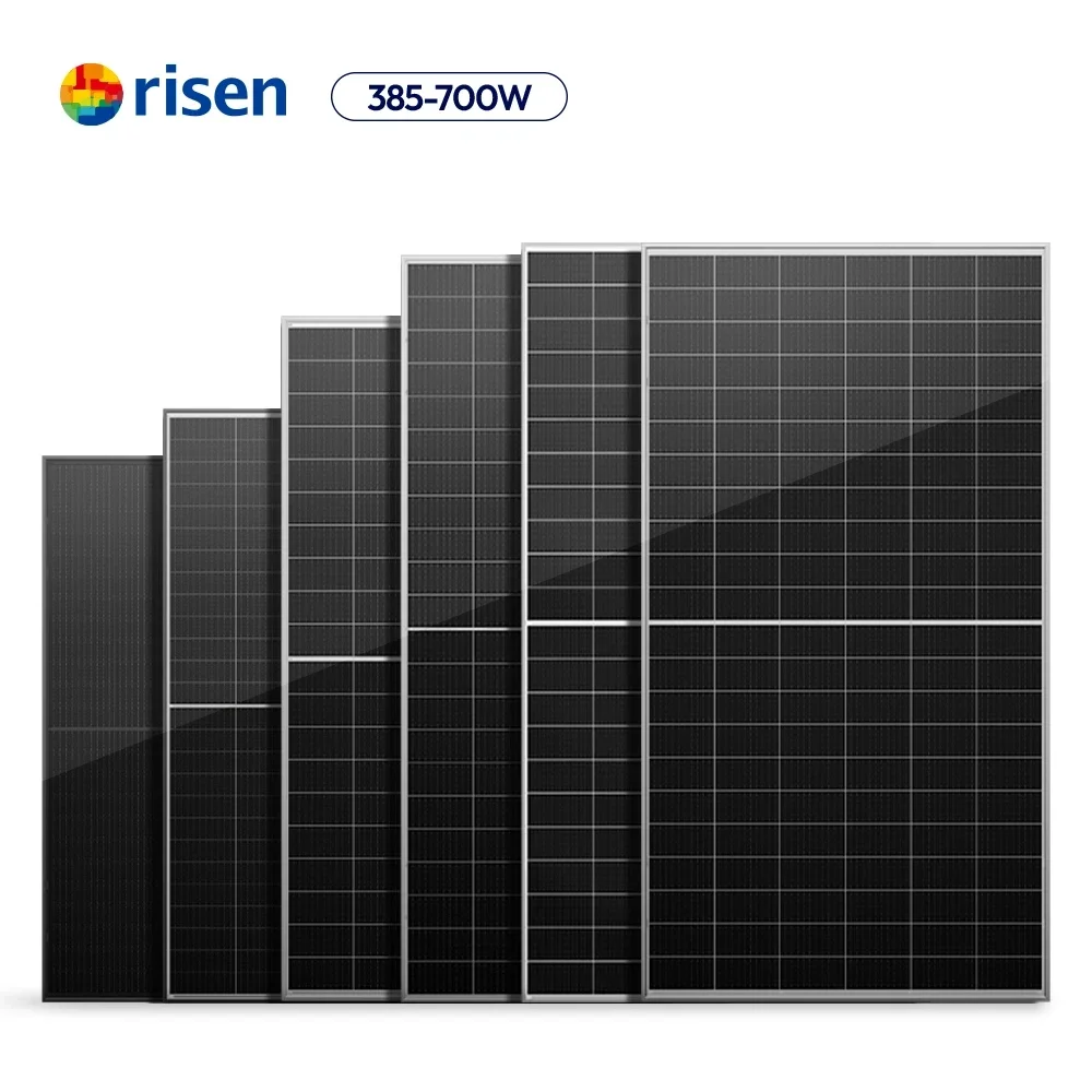 Lot de 36 Modules Photovoltaïques Risen 435W Bifaciaux - Panneaux Solaires