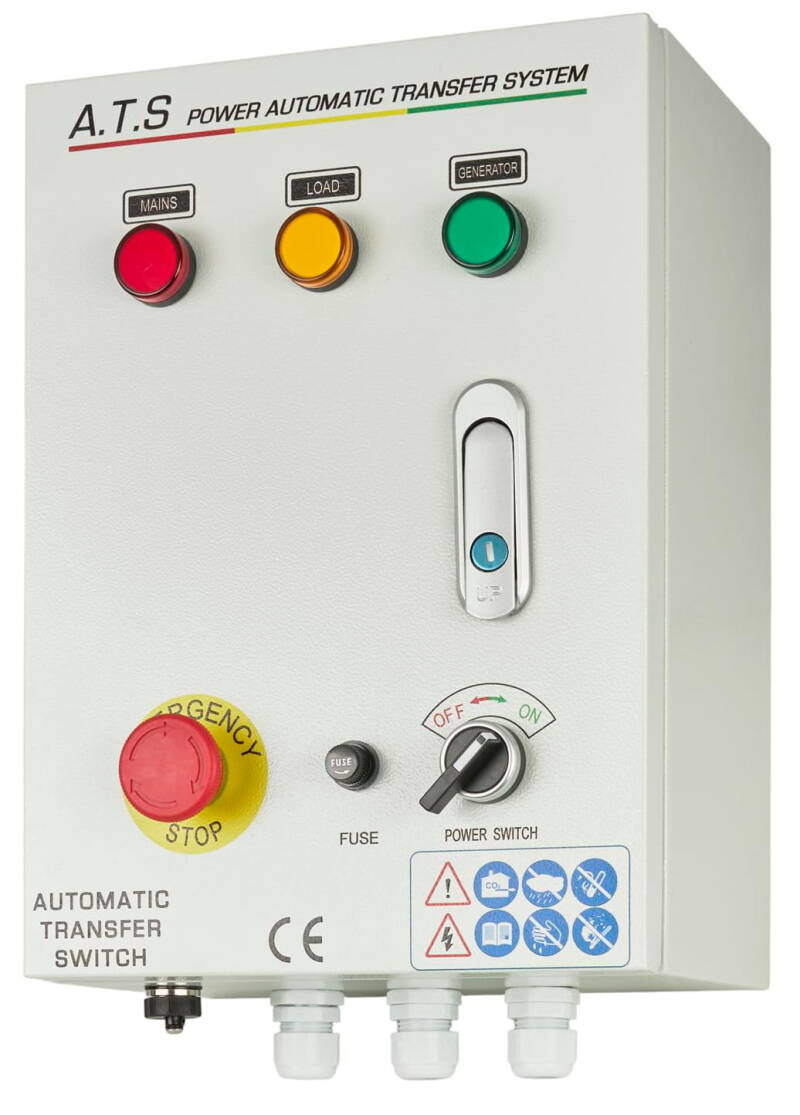Boîtier ATS 15 à 25 KVA Triphasé – Démarrage Automatique