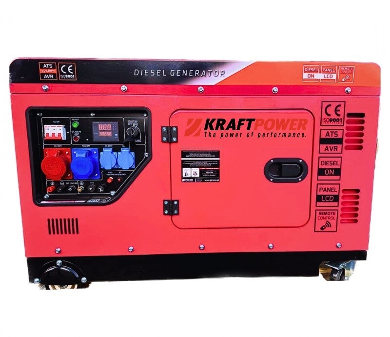Groupe électrogène diesel 14 kva Triphasé Supersilencieux