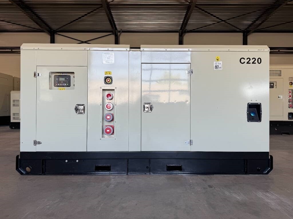 Groupe électrogène diesel Cummins 220 kVA – Moteur 6CTAA8.3-G2 insonorisé