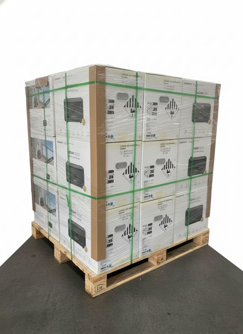 Palette de 12 Batteries Growatt NOAH 2000 – Solution de Stockage d'Énergie Solaire Haute Capacité