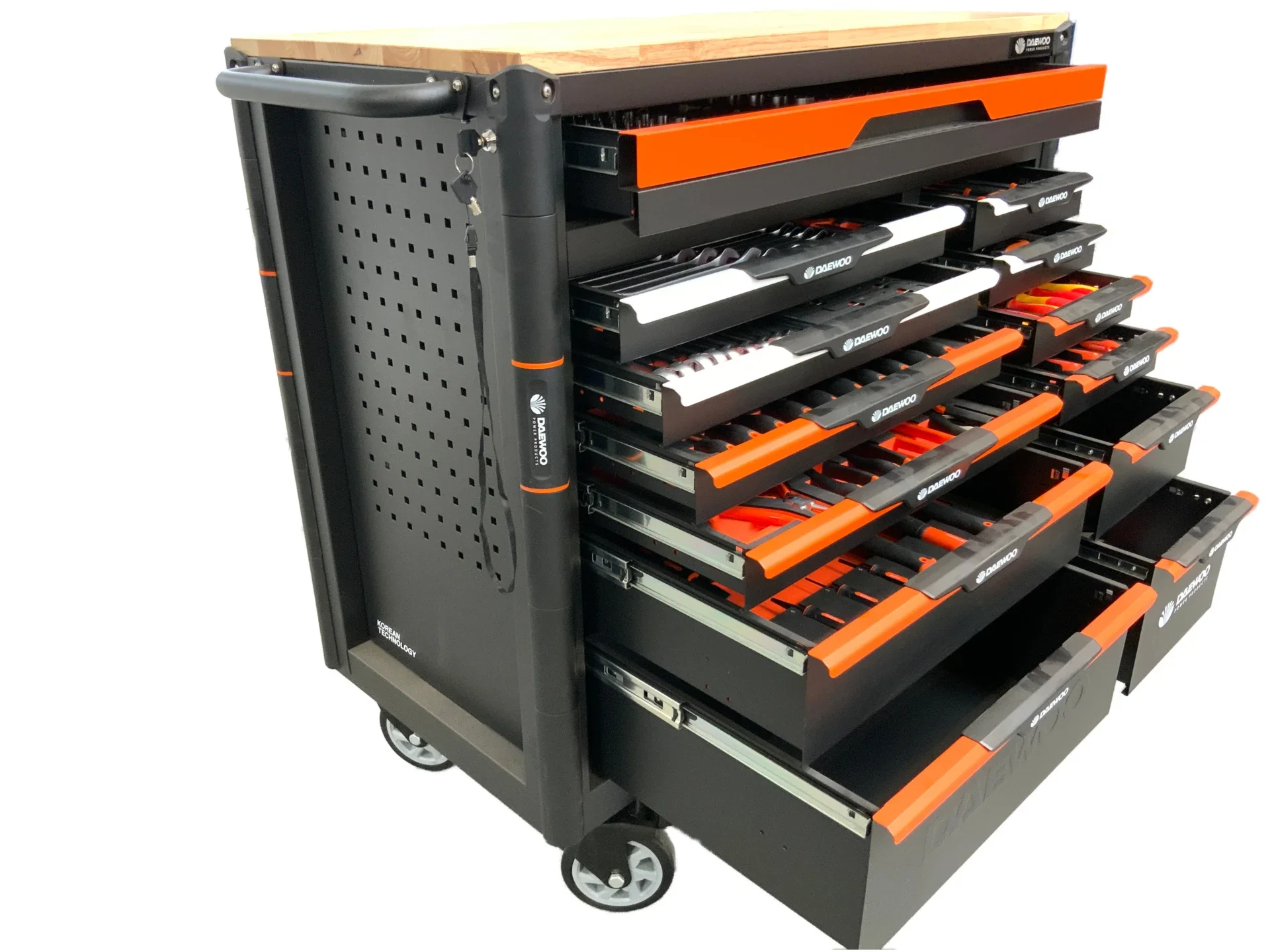 Servante d'atelier Daewoo 267 pièces – Qualité professionnelle