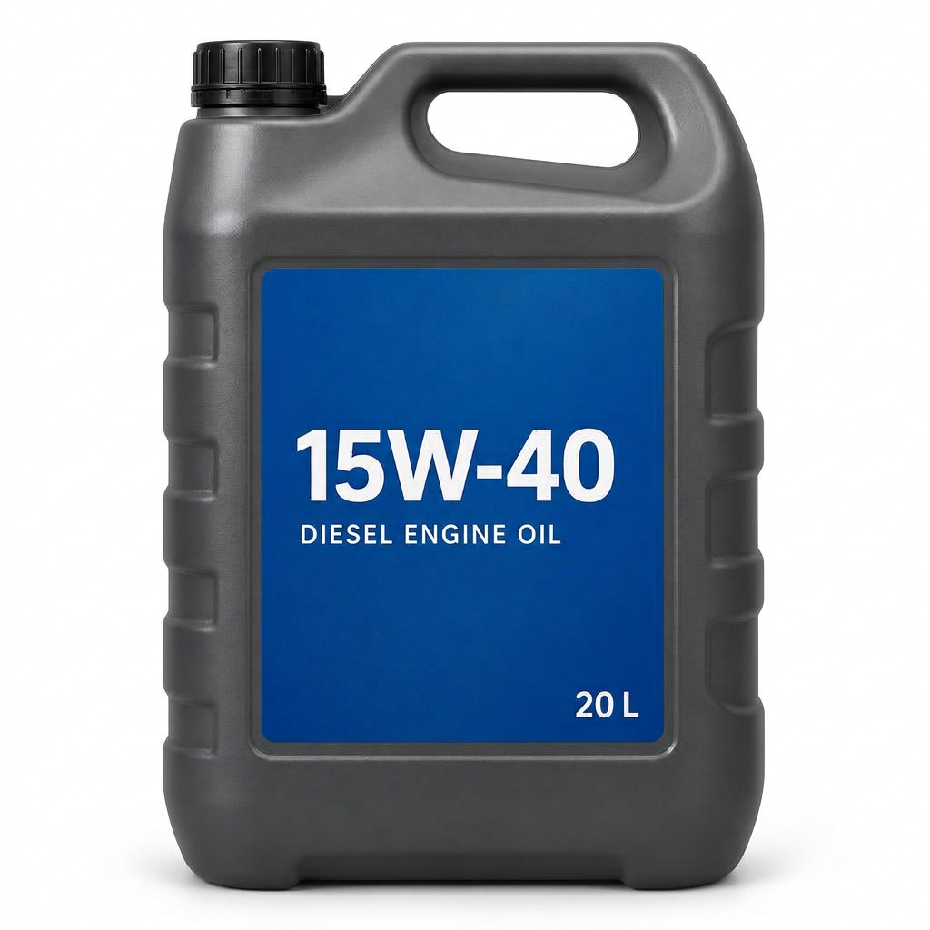 Huile moteur diesel 15W-40 – bidon 20 L pour groupe électrogène