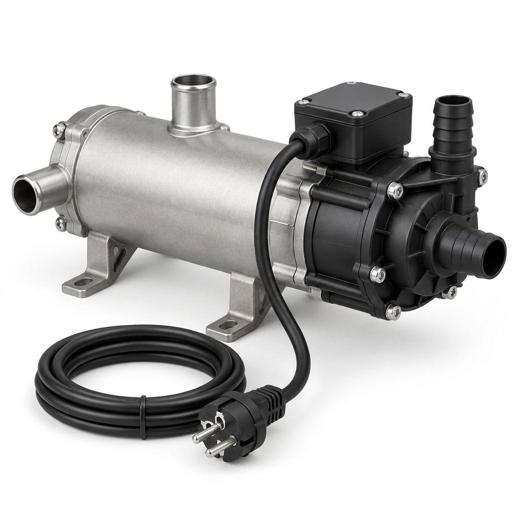 Préchauffage liquide de refroidissement 230V avec pompe pour groupe électrogène diesel